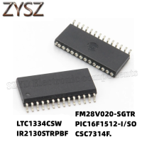 1PCS  SOP28-LTC1334CSW IR2130STRPBF FM28V020-SGTR PIC16F1512-I/SO CSC7314F. Electronic components