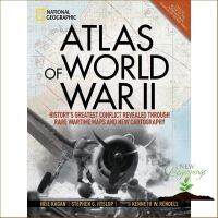 Find new inspiration ! หนังสือภาษาอังกฤษ ATLAS WORLD WAR II: HISTORYS GREATEST CONFLICT REVEALED THROUGH RARE WARTIME มือหนึ่ง