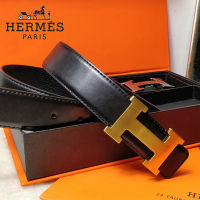 Herms Original สำหรับทั้งหญิงและชายเข็มขัดคลาสสิก H หัวเข็มขัดหนังเข็มขัดหนังวัว2023ใหม่คุณภาพสูงเข็มขัดหนัง