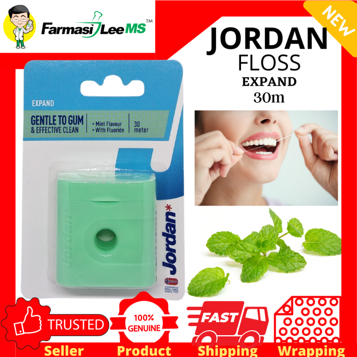 Jordan Dental Floss Expand 30m Lazada