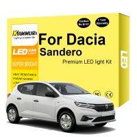 ในร่มหลอดไฟสำหรับ Dacia Sandero 2008 2009 2010 2012 2017 2020 2021อุปกรณ์เสริม Canbus ภายในแผนที่โดม Trunk ป้ายทะเบียน Light ELEGANT