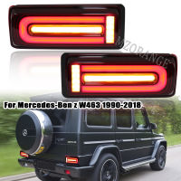 ไฟท้ายสำหรับ -Benz W463 G Class 1990-2018 Led ไฟท้ายประกอบไฟท้ายไฟเบรก