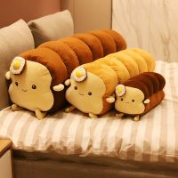 hot【DT】卍▦  kawaii Toast with Poached egg Sliced bread and Bread Cushion Stuffed Soft Baby