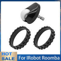 เปลี่ยนล้อหน้าและยางผิวสำหรับ IRobot Roomba I7 E5 E6 500 600 700 800 900ชุดลื่น IRobot Roomba อุปกรณ์เสริม