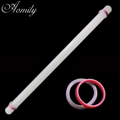 Aomily Lengthen 50cm Non Stick Rolling Pin Roller Fondant Cake Baking Dough Pizza Tools Discs Home KItchen Baking Pastry Tool