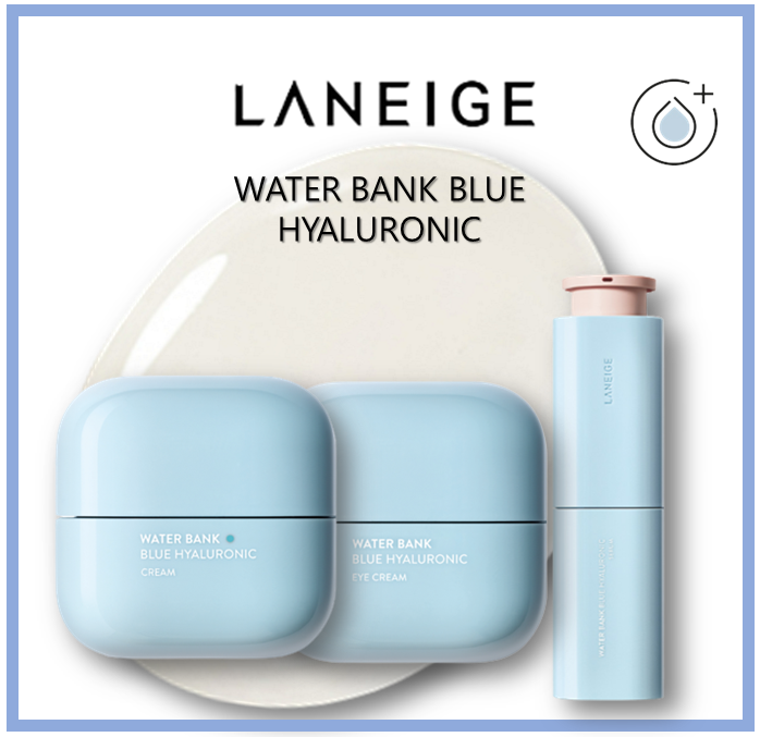 [LANEIGE] WATER BANK BLUE HYALURONIC SERUM 50ml/CREAM 50ml(For Normal