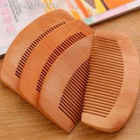 No-static Massage Hair Health Comb Hair Styling Tools Natural Wide Tooth Wood Comb Peach Wood