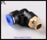 10ชิ้น/ล็อต Pl4-M6 4มม.ถึง M6 "Pneumatic Connectors ข้อศอก Bspt ยี่ห้อใหม่