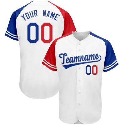 Custom Baseball Jersey Design Print Name Number Raglan Sleeve Professional Softball Game Training