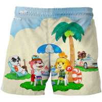 Summer cartoon Animal Crossing Children Shorts 3D Print Kids Casual Boy Baby Girl Sport Leisure Fashion Cute Style Shorts