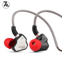 หูฟังอินเอียร์ ไดนามิก 7Hz Salnotes Zero HiFi 10 มม. IEM โลหะ ไดอะแฟรมคอมโพสิต N52 แม่เหล็ก