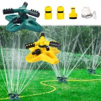 360 Degree Rotating Automatic Garden Lawn Sprinkler Yard Jet Sprinkler System Large Area Coverage Water Irrigation Sprayer