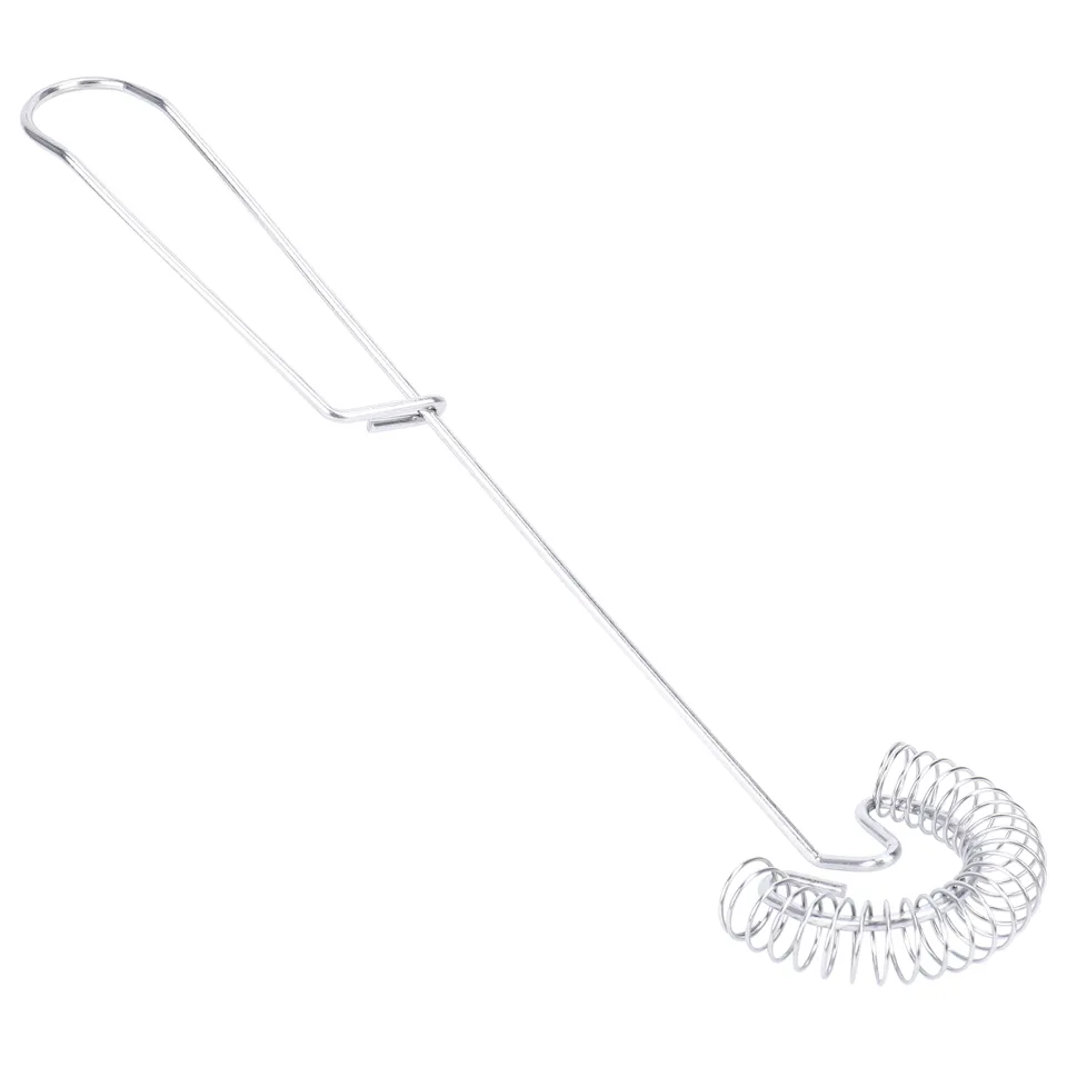 Spring Coil Whisk Egg Small Whisk Whipper Stainless Steel Egg Whisk Flat  Spring Coil Whisk Egg Frother, Milk and Egg Beater Blender-10 Inch 