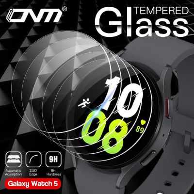 9H Premium Tempered Glass for Samsung Galaxy Watch 5 4 Pro 40MM 44MM 45MM Smartwatch Clear HD Screen Protector Film Accessories Wall Stickers Decals