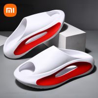 Xiaomi New Summer Sneaker Slippers For Women Men Thick Bottom Platform Slides Soft EVA Hollow Unisex Sports Sandals Beach Shoes House Slippers