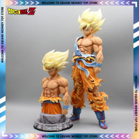 43cm Dragon Ball Z Action Figure Son Goku Anime Figurine Dbz Gk Super Saiyan Figurine Simulation Doll Model Collectible Toy Gift