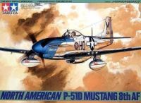 Tamiya 61040 148 Scale Model Kit US 8th Air Force North American P-51D Mustang