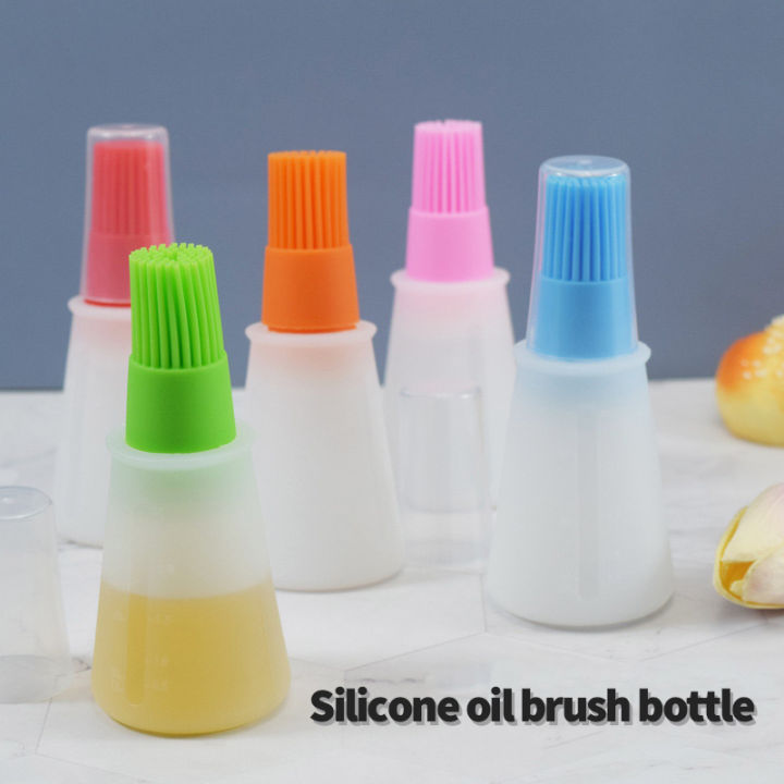 Silicone Seasoning Brush Oil Bottle Brush Barbecue Oil Brush High