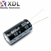 10PCS 50V1000UF 13*25mm 1000UF 50V 13*25 Aluminum electrolytic capacitor new WATTY Electronics