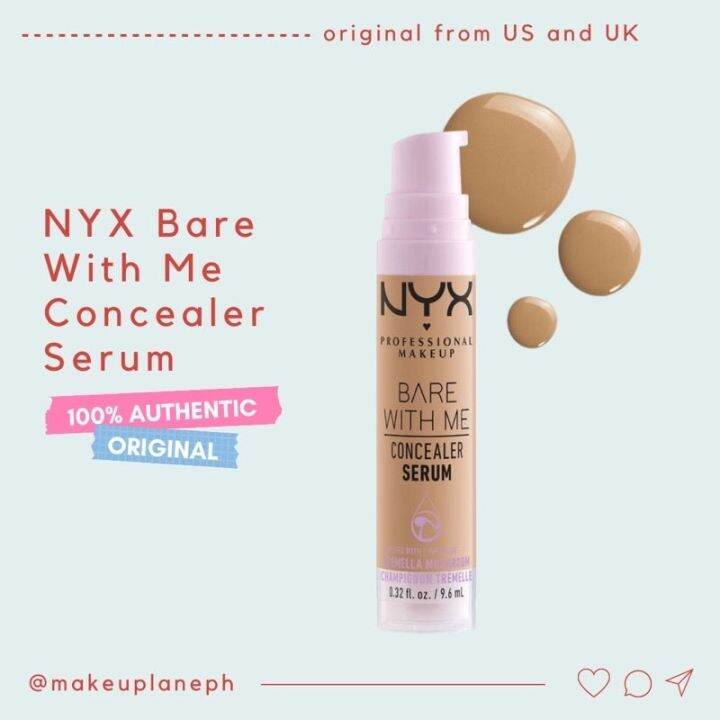 Nyx Bare With Me Concealer Serum Lazada Ph 8730