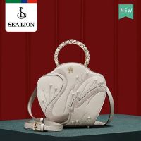 SEA LION bag womens 2023 new Chinese style embroidered flowers versatile single shoulder crossbody hand cheongsam