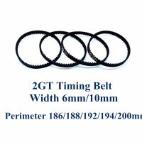 ✑ 5pieces 2GT Timing Belt Pitch Length 172 180 186 188 190 192 194 200 208 220 228 Width 6mm Closed-loop GT2 Synchronous Belts