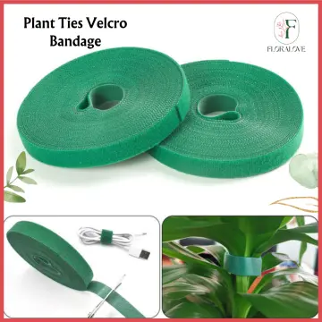 5M Plant Ties Velcro Plant Bandage Strap Garden Ties Reusable Velcro Wire  Strap For Plants Clip Garden Tools