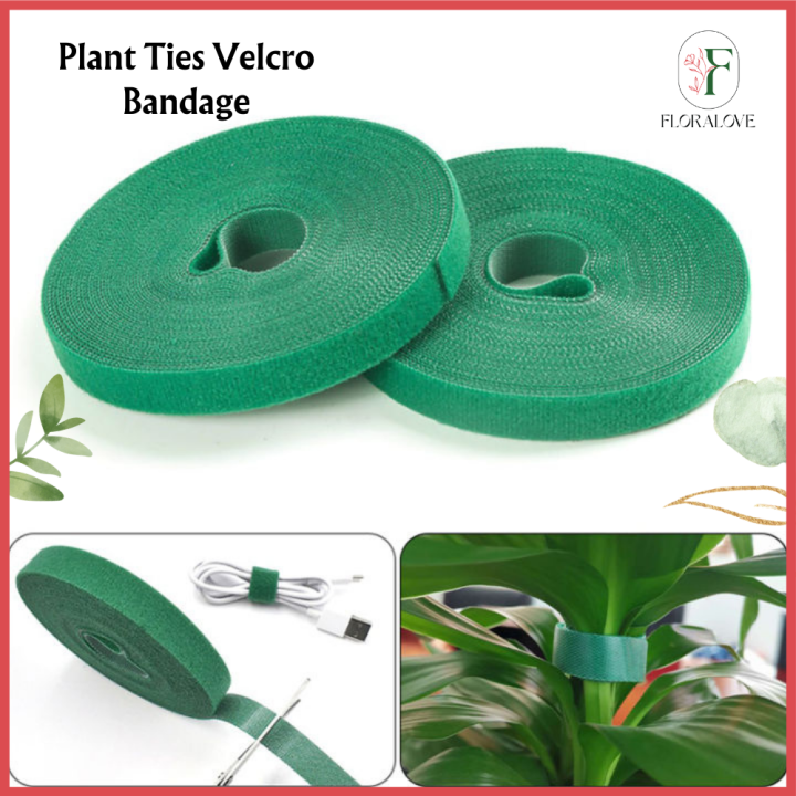 5M Plant Ties Velcro Plant Bandage Strap Garden Ties Reusable Velcro