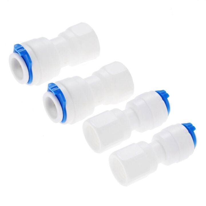 2pcs-reverse-osmosis-ro-water-system-fitting-1-4-3-8-od-hose-tube-1-4-1-8-female-thread-plastic-pipe-quick-connectors-pipe-fittings-accessories