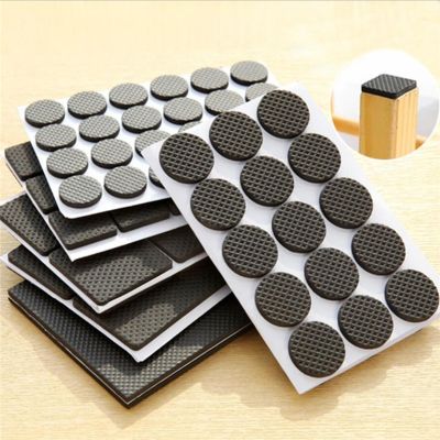 ✵ Self Adhesive Furniture Leg Feet Protector Pad Chair Leg Pad Anti-Skid Scratch DIY Resistant Furniture Feet Floor Protector Pads