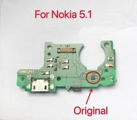 บอร์ดชาร์จพอร์ต USB สําหรับ Nokia 5.1 USB Charging Dock Port Flex Cable Repair Parts