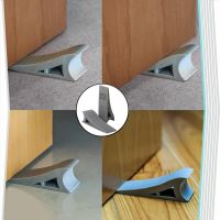 【CW】 1Pcs Safety Silicone Door Stop Stoppers Block Wedge Doorstops Stopper Office Rear Retainer Anti collision