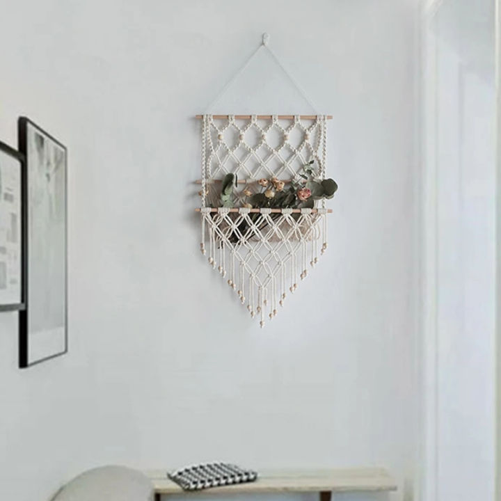 hand-woven-storage-rack-macrame-tapestry-book-magazine-net-pocket-rack-for-decoration-boho-decor-ornament-livingroom