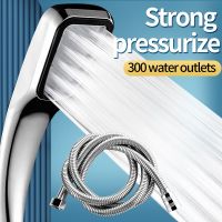 Bathroom Accessories Shower Head High Pressure Large Water Output Universal Adaptation Pressurized Hand Shower Nozzle Save Water Toilet Covers