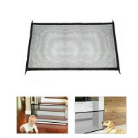 1 Set Pet Safety Guard Indoor Nylon Retractable Baby Safety Mesh Gate Dog Isolated Gate Pet Mesh Fence Baby Safety Gate