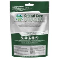 Oxbow Critical Care ฟื้นฟูสุขภาพสำหรับสัตว์กินพืช ซื้อคู่กับ อาหารเต่า อาหารกระต่าย อาหารหนู อาหารชินชิล่า ราคาพืเศษ 141g.