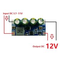 DC3.7V-18V ถึง5V 6V 9V 12V 15V 19.5V 60W DC DC Step-Up โมดูล Boost Converter สำหรับตะกั่วกรดรถ Cgarette PLC LED