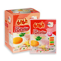 มาม่า โจ๊กกึ่งสำเร็จรูป รสหมู (26 กรัม x 12 ซอง) Mama Cup Jok Pork 26 g x 12 .