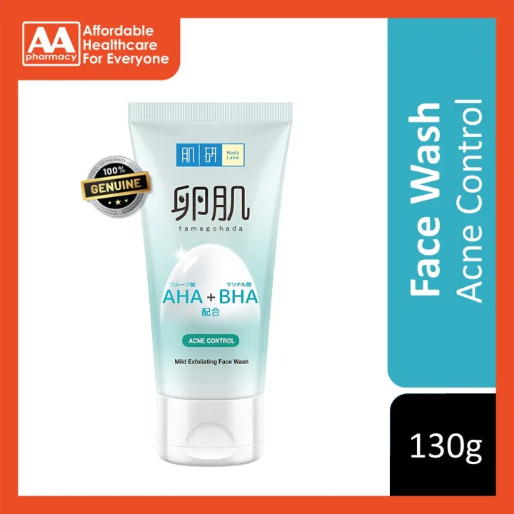 Hada Labo Aha+Bha Face Wash (Acne Control) 130g Lazada