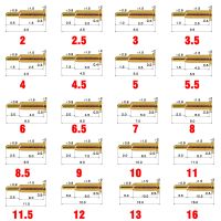 10X Pogo pin connector pogopin Battery spring Loaded Contact SMD needle PCB 2 3 4 5 6 7 8 9 10 12 14 15 16 18 20.5mm Test Probe