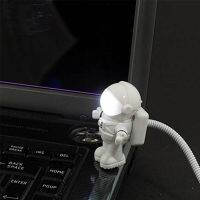 ตลกนักบินอวกาศ Usb ไฟ Led Usb ที่ปรับได้แกดเจ็ตไฟกลางคืนโคมไฟสำหรับคอมพิวเตอร์พีซี