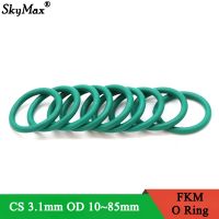 【hot】✽✇✉  10Pcs CS3.1mm 10 85mm Fluorine Rubber O Gasket Insulation Temperature Resistance