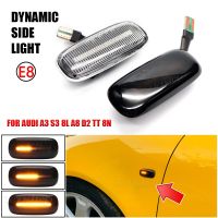 Sequential Blinker LED Turn Signal Side Marker Light For Audi A3 S3 8L 2000-2003 A8 D2 1999-2002 TT 8N 2000-2006