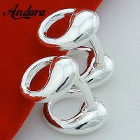 Brand New Silver Shirt Cuff Cufflinks Silver Color Jewelry for Women Men Wedding Party Gift