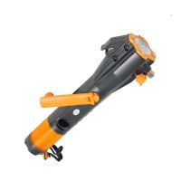 XLN 703 Multifunctional 9-in-1 Hand Generator Torch Portable Emergency Hammer Safety Seat Belt Cutter Emergency Warning Light