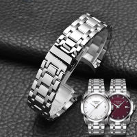 ?ยอดนิยม?สายนาฬิกาสำหรับผู้หญิงสายเหล็กอย่างดีสำหรับ Tissot 1853 Couturier สายนาฬิกาข้อมือ T035207 T035210a สายนาฬิกาสร้อยข้อมือเหล็กสแตนเลส