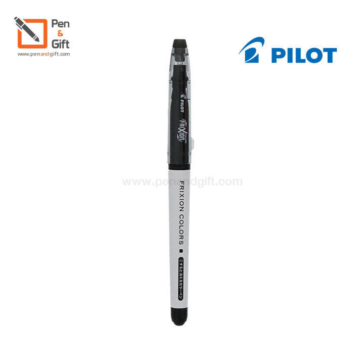 1-pc-pilot-frixion-colors-pen-0-6-mm-black-blue-1-ด้าม-ปากกาเมจิกลบได้-pilot-frixion-colors-pen-0-6-mm-สีดำ-สีน้ำเงิน-ปากกา-ลบได้-erasable-pen-penandgift