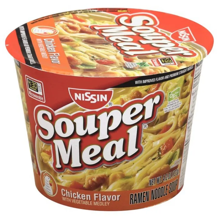 Nissin Souper Meal Chicken Flavor with Vegetable Medley 4.3oz | Lazada PH