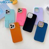 【Great. Cell phone case】 Samsung Galaxy A03S A22 A21S A02S A02 A32 A52S A12ไฮบริด3 In 1สีลูกกวาดนุ่มนวลซิลิโคนกันกระแทกฝาครอบป้องกันเต็มรูปแบบ