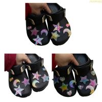 blg Moon Shoe Buckles Fits Cave Shoes Clog Sandals Decoration for Teen Girls Women 【JULY】